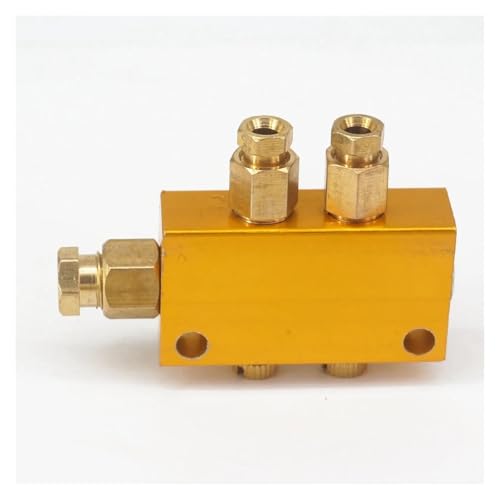Aluminum 2 Ways 6mm in 4mm Out Adjustable Value Manifold Block Aluminum 2 Ways 6mm in 4mm Out Adjustable Value Manifold Block von XTVVTODJXT