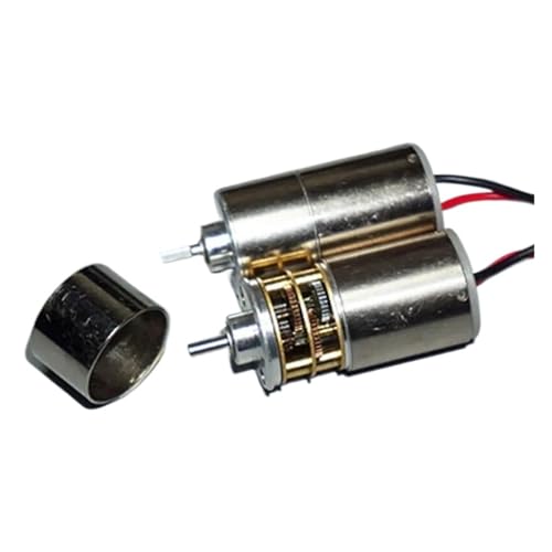 DC 3-5V 48-80RPM 16mm Coreless Reduction electronic starter Precision Slow Speed Gear electronic starter Torque 1.3kg.cm All Metal Gearbox 125:1 von XTVVTODJXT