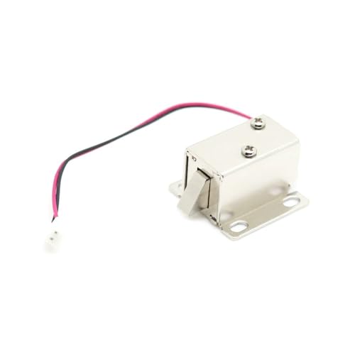 DC 5V-6V/DC 12V Small Size Solenoid Electromagnetic Control Cabinet Drawer Lock for DIY Project(627-DC 5V or 6V) von XTVVTODJXT