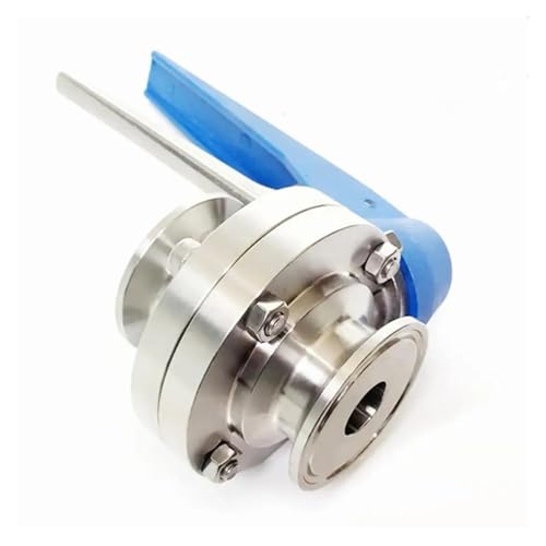 Fit 89mm Pipe OD x 3.5" Tri Clamp Squeeze Trigger Flow Control Valve SUS 316L Stainless Brewing Fit 89mm Pipe OD x 3.5" Tri Clamp Squeeze Trigger Flow Control Valve SUS 316L Stainless Brewing von XTVVTODJXT