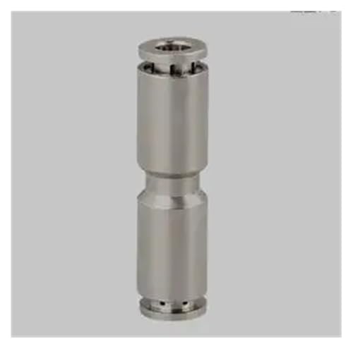 Pneumatic Connectors 6.35mm 1/4" Nickel Plated Brass Push In Quick Connector Release Air Fitting Plumbing von XTVVTODJXT
