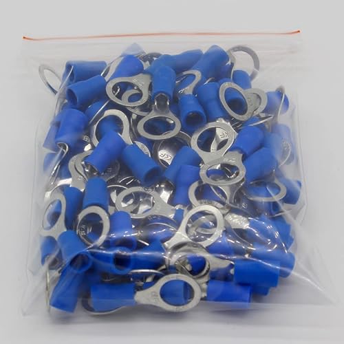 RV2-8 Blue Ring insulated terminal Cable Wire Connector 100PCS/Pack suit 1.5-2.5mm cable Electrical Crimp Terminal RV2.5-8 RV RV2-8 Blue Ring insulated terminal Cable Wire Connector 100PCS/Pack suit 1.5-2.5mm cable Electrical Crimp Terminal RV2.5-8 RV von XTVVTODJXT