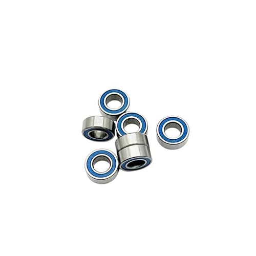 XTVVTODJXT 10pcs MR115-2RS Bearing Steel Double-shielded Ball 5x11x4mm Miniature von XTVVTODJXT