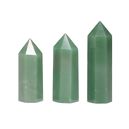 XTVVTODJXT 1PC natürliche Edelstein sechseckige Säule Rosenquarz Kristall Punkt Therapiestab, Heimdekoration Stein Studie Dekoration (Color : Urine, Size : 70-80mm) von XTVVTODJXT