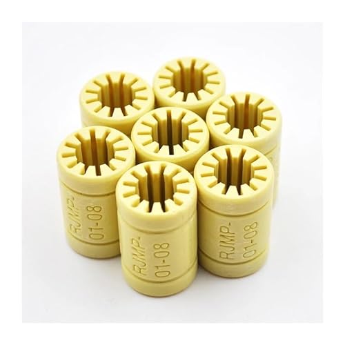 XTVVTODJXT RJMP-01-08 Linearlager aus massivem Polymer, 8 x 16 x 25 mm, 8 mm für 3D-Drucker-Teile, 10 Stück, 2 Stück XTVVTODJXT RJMP-01-08 Linearlager aus massivem Polymer, 8 x 16 x 25 mm, 8 mm für 3D-Drucker-Teile, 10 Stück, 2 Stück von XTVVTODJXT