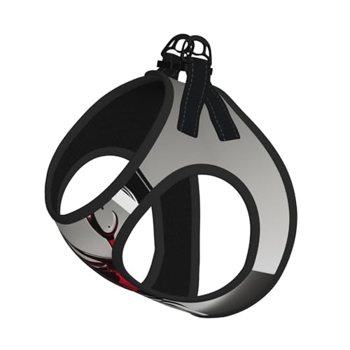 Hundegeschirr mit Weinglas-Aufdruck, reflektierend, Haustierweste, Welpengeschirr, Leine-Set, für Spaziergänge und Training Hundegeschirr mit Weinglas-Aufdruck, reflektierend, Haustierweste, Welpengeschirr, Leine-Set, für Spaziergänge und Training von XTYGETY