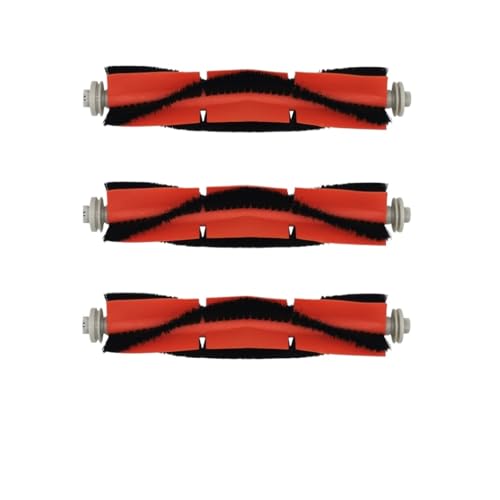 Hauptbürste, Kompatibel Mit Xiaomi, Mijia 1C 1T 2C STYTJ01ZHM Mi Robot Vacuum Mop, Kompatibel Mit Dreame, F9 Robot Vacuum Cleaner Roller Brush Part Ersatz(3pcs) von XTYHZEUFX