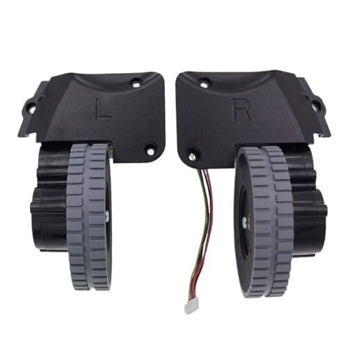 XTYHZEUFX Rad Roboter Staubsauger Teile Zubehör, Kompatibel for Ilife, A4 A4s A40 A8 T4 X430 X432 X431, Roboter Staubsauger Räder Motoren(R+L) von XTYHZEUFX