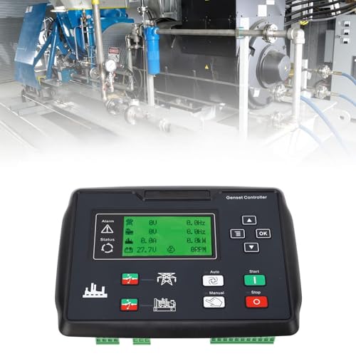 XTEVU -Generator -Controller, Genset -Bedienfeld, automatischer Startcontroller für 15 360 V, Mehrsprachen -generatorsteuergerät XTEVU -Generator -Controller, Genset -Bedienfeld, automatischer Startcontroller für 15 360 V, Mehrsprachen -generatorsteuergerät von XTevu