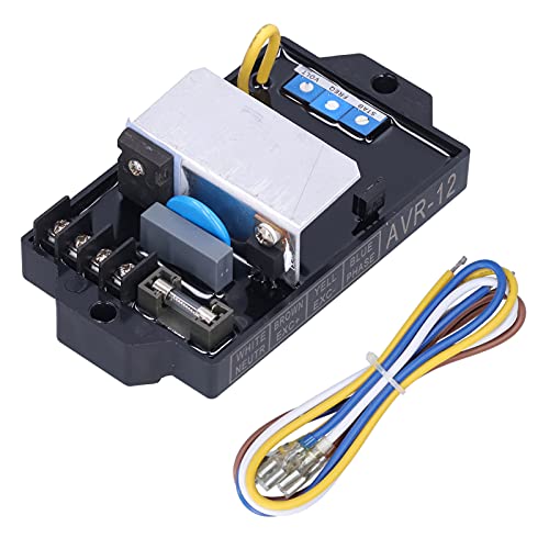XTEVU-Spannungsregler, Generator AVR Potentiometer Automatische Spannungssteuerung Kunststoff einstellbarer Stromeinrichtung mit AVR-12 kompatibel von XTevu