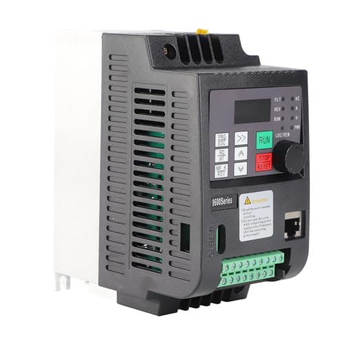 XTEVU Variabler Frequenzantrieb, 1PH VFD -Motorwandler 220 V 1,5 kW, NFLIXIN 9600D 1T 00150M Ein -Phase -Eingangsausgangsvorrichtung XTEVU Variabler Frequenzantrieb, 1PH VFD -Motorwandler 220 V 1,5 kW, NFLIXIN 9600D 1T 00150M Ein -Phase -Eingangsausgangsvorrichtung von XTevu
