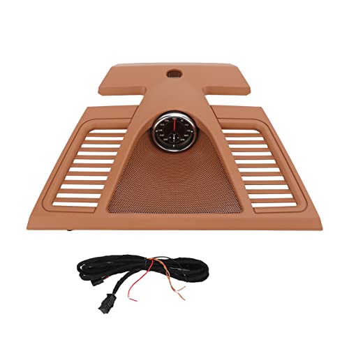 XTevu Armaturenbrett-Abdeckung, Uhr-Kühlergrill-Panel-Zierleiste, Innenzubehör, kompatibel mit 2010 2016, Ersatz für 970 552 151 01 2S0 (Schwarze Stoppuhr) von XTevu