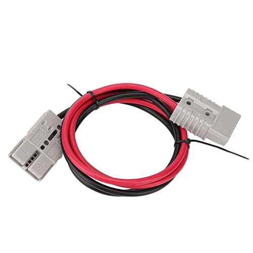 XTevu -Batteriekabel, Stromanschluss 6AWG 175A 600 V, Batterieadapterdraht 120 cm kompatibel mit Automobile, Batterieverlängerungskabel -Austausch von XTevu