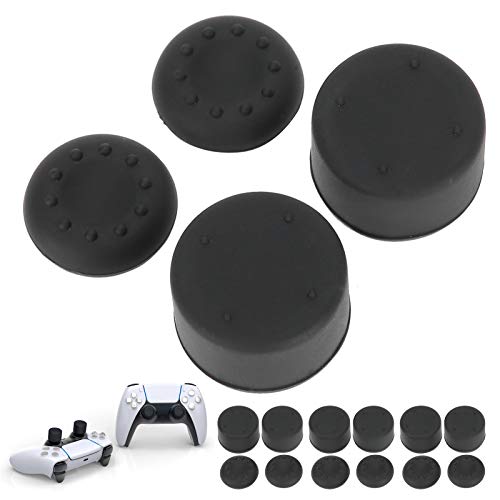 XTevu Controller-Daumengriffabdeckung Mit 4 Paar Tastenkappen, Weiche Silikon-Joystick-Kappe Für Verbesserte Kontrolle, Gaming-Zubehör, Kompatibel Mit PS4/PS5 XTevu Controller-Daumengriffabdeckung Mit 4 Paar Tastenkappen, Weiche Silikon-Joystick-Kappe Für Verbesserte Kontrolle, Gaming-Zubehör, Kompatibel Mit PS4/PS5 von XTevu