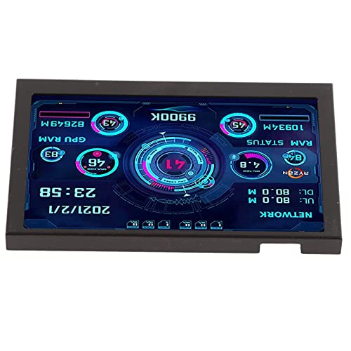 XTevu Daten Monitor CPU PC Mini Bildschirm IPS USB C Monitor Temperatur Computer IPS USB C Typ C 5 Zoll für Temperaturanzeige AIDA64 PC CPU GPU RAM Datenmonitor XTevu Daten Monitor CPU PC Mini Bildschirm IPS USB C Monitor Temperatur Computer IPS USB C Typ C 5 Zoll für Temperaturanzeige AIDA64 PC CPU GPU RAM Datenmonitor von XTevu