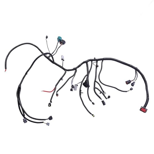 XTevu-Motorkabelbaum, 5C3Z 12B637 BA-Kabel, kompatibel mit F-450 F-550 Super Duty 6,0-l-Derv-Motor 2005–2007, beständiges Motorkabel, Dieselmotor-Verkabelungsbaugruppe von XTevu