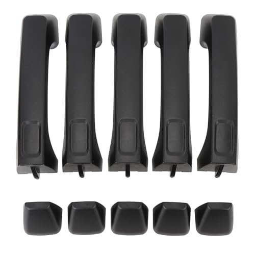 XTevu Türgriff-Set, kompatibel mit H3 2006 bis 2010, Außengriffgriff, äußerer Türriegel, 5 Sets vorderer und hinterer Griff-Ersatzsatz XTevu Türgriff-Set, kompatibel mit H3 2006 bis 2010, Außengriffgriff, äußerer Türriegel, 5 Sets vorderer und hinterer Griff-Ersatzsatz von XTevu