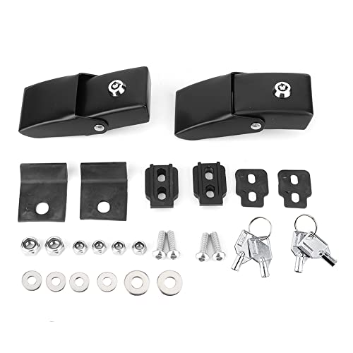 Xtevu Hood Lock Catch-Kit, kompatibel mit 2007-2017, Motorverriegelungsset, Bonnet Lock mit Taste Xtevu Hood Lock Catch-Kit, kompatibel mit 2007-2017, Motorverriegelungsset, Bonnet Lock mit Taste von XTevu