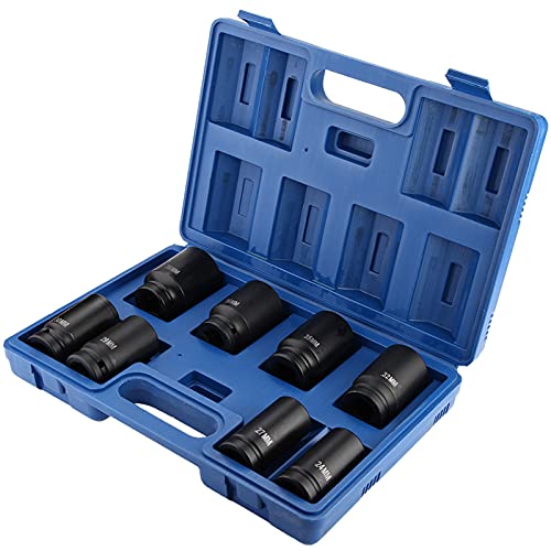 Xtevu Impact Socket Set, Antriebssocket 3 4 Zoll 8pcs 24-38 mm, Deep Socket Tool Set Xtevu Impact Socket Set, Antriebssocket 3 4 Zoll 8pcs 24-38 mm, Deep Socket Tool Set von XTevu