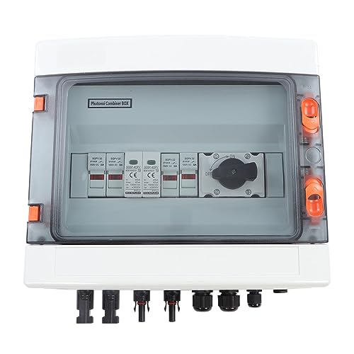Xtevu Solar Combiner Box, PV -Kombinieranschlussbox 2 in 1 Aus 1 Out IP65 Waterd 1000 V 32A mit isolierten Schalter, Outdoor Solar Power Component Xtevu Solar Combiner Box, PV -Kombinieranschlussbox 2 in 1 Aus 1 Out IP65 Waterd 1000 V 32A mit isolierten Schalter, Outdoor Solar Power Component von XTevu