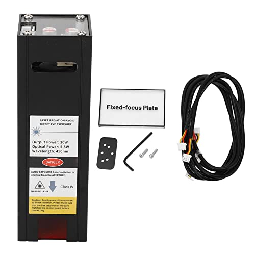 Xtevu modul, 20W CNC - -Gravur -Werkzeug, 12 V 450 nm Schneid- und Gravurmodul für Metall PVC von XTevu