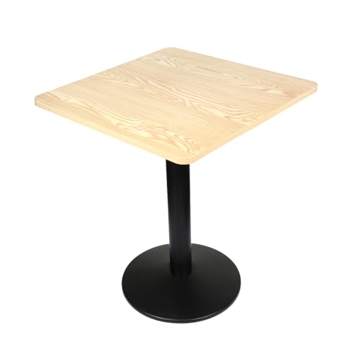 XUANYU Esstisch für 4 Personen, φ60 cm, Küchentisch, Bistro-/Esstische/Wohnzimmer (Holz-Schwarz, φ60 x 75 cm, quadratisch) von XUANYU