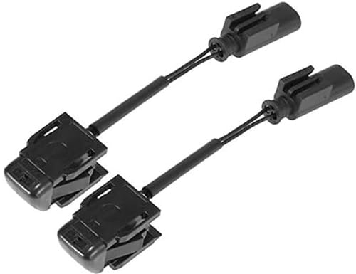 XUBOR 2 Stück Scheibenwaschdüsen Sprühdüse mit Heizung, for Mercedes-Benz, W203 C W209 CLK W219 CLS W211 E CLK CLK55 W209, A2118601147 2118600147, Beheizte Waschdüse von XUBOR