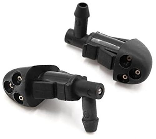 XUBOR 2Pcs ABS Auto Windschutzscheibe Washer Wischer Wasser Spray Düse for Chevrolet, for Cruze Beheizte Waschdüse von XUBOR