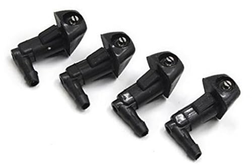 XUBOR 4 Pcs ABS Auto Windschutzscheibe Washer Wischer Wasser Spray Düse Beheizte Waschdüse XUBOR 4 Pcs ABS Auto Windschutzscheibe Washer Wischer Wasser Spray Düse Beheizte Waschdüse von XUBOR