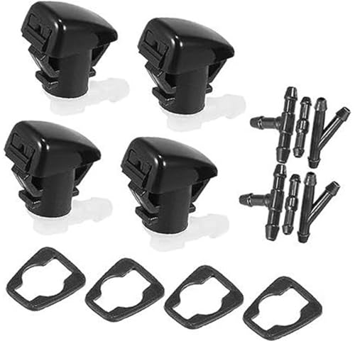 XUBOR 4 Stück Auto-Frontscheibenwaschdüsen 68269108AA mit 6 Anschlüssen, for Dodge, for Durango 2011-2019 Beheizte Waschdüse XUBOR 4 Stück Auto-Frontscheibenwaschdüsen 68269108AA mit 6 Anschlüssen, for Dodge, for Durango 2011-2019 Beheizte Waschdüse von XUBOR