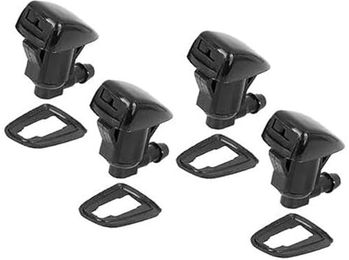 XUBOR 4-teiliger Ersatz for die Sprühdüsen for die Frontscheibenwischer-Waschanlage des Autos, for Chevrolet, Traverse 2013-2016, for GMC Acadia 2011-2016 7133-232314D 15247800 Beheizte Waschdüse von XUBOR