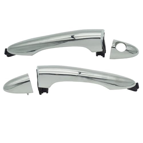 XUBOR Auto Chrom Außentürgriff, for Kia, Sportage 2011-2016 82661-3W000 826513W010 826613W010 83651-3W000 826523W010 83661-3W000 Auto-Innentürgriff(Front Left and Right Chrome) von XUBOR