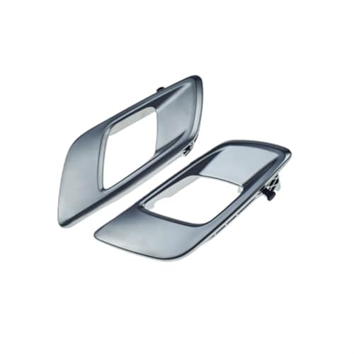 XUBOR Auto Silber Innen Tür Griff Vorne Links/Rechts, for Mazda, BT50, for Ranger, 2012-2019 Everest 2015-2019 AB3921970,AB3921971 Auto-Innentürgriff(Left Right 2pcs Silver) von XUBOR