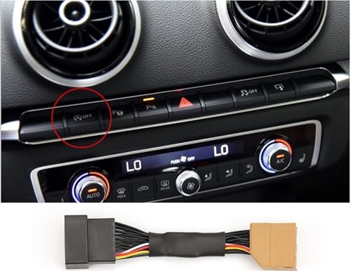 XUBOR Automatischer Stopp-Start-Motorsystem-Ausschaltgerät-Steuersensor-Stecker-Stopp-Abbrechen, for, A1 Q3 A3 A6L Q5 A4 A4L A5 S5 Auto Start Stop Sensor(For Q5 A4 A4L13-16) von XUBOR