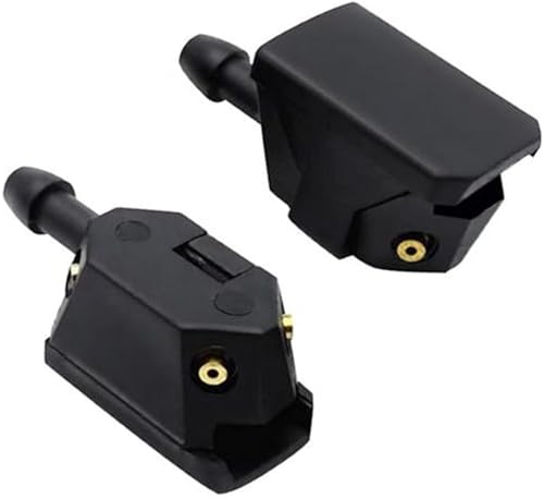XUBOR Universal Auto Wischer Arm Montiert Spray Jets Schwarz Front Windschutzscheibe Washer Düsen Beheizte Waschdüse XUBOR Universal Auto Wischer Arm Montiert Spray Jets Schwarz Front Windschutzscheibe Washer Düsen Beheizte Waschdüse von XUBOR