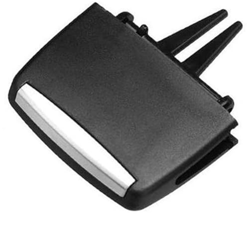 XUBOR Vorne Hinten Klimaanlage A/C Vent Grille Slider Clip Auto A/C Outlet Tab Clip, for, X5 X6 E70 E71 Auto-Lüftungsclip(BLACK 1pcs Front) von XUBOR