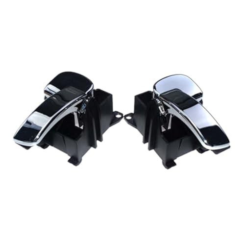 XUBOR Vorne Hinten Links Rechts Chrom Innen Tür Griff, for Pathfinder, 4,0 L, 5,6 L 2005-2009 80671-4X02B 80670-4X02B 80671-4X00A Auto-Innentürgriff(Left Right Chrome) von XUBOR