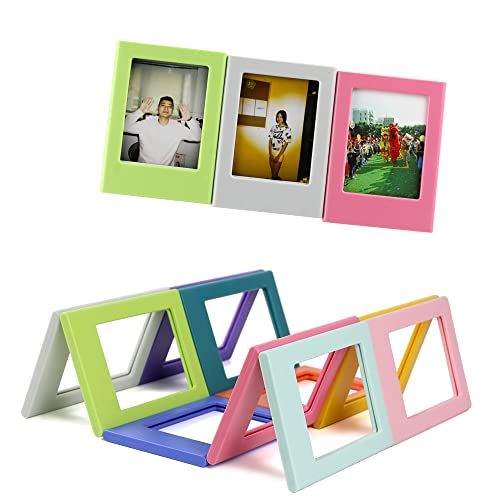 XUBX 10 Stück Magnetische Bilderrahmen, Mini Magnetrahmen, Magnetische Kühlschrank Fotorahmen, Regenbogen Bunte Tasche Magnetische Foto Rahmen, Veränderbare Kombination Kreative Fotorahmen XUBX 10 Stück Magnetische Bilderrahmen, Mini Magnetrahmen, Magnetische Kühlschrank Fotorahmen, Regenbogen Bunte Tasche Magnetische Foto Rahmen, Veränderbare Kombination Kreative Fotorahmen von XUBX