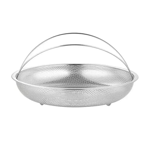 22,5 Edelstahl Dampfgarer Korb Schnellkochtopf Mit Griff Dampfenden Grid Abtropffläche Kochen Utensil 22,5 Edelstahl Dampfgarer Korb Schnellkochtopf Mit Griff Dampfenden Grid Abtropffläche Kochen Utensil von XUCZHAI