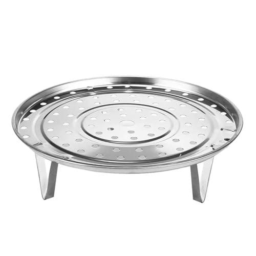 Dampfer Edelstahlkorb Instant Pot Eierständer Set Küche Esszimmer Zubehör Werkzeuge(26CM) von XUCZHAI