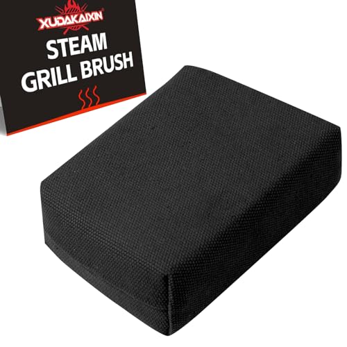 XUDAKAIXIN Grillbürste, borstenfrei, (nur austauschbarer Reinigungskopf, keine Grillbürste), Schwarz von XUDAKAIXIN