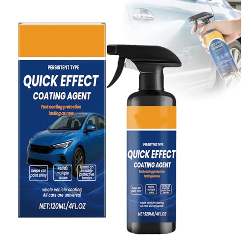 Spray Auto Quick Effect Coating Agent, 3 in 1 Hochschutz-Auto-Beschichtungsspray, Autos Kratzer Entferner, Lang anhaltende Hochschutzbeschichtung for Alle Fahrzeugoberflächen von XUDUOO