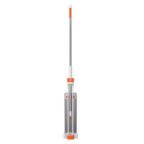 XUEBMA Metallmop, Multifunktionsmop Handfreier Mop Flachbodenmop Mop Nass Und Trockenmop(60 * 12 * 150cm) von XUEBMA