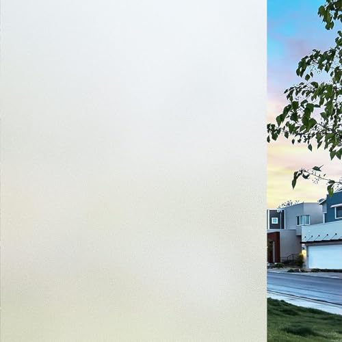 Fensterfolie Blickdicht Selbstklebend 65 x 400 cm Fensterfolie Selbsthaftend Dekofolie Klebefolie Blickschutz, Sonnenschutz, Entfernbar, Statisch Haftend, für Zuhause, Rein matt Fensterfolie Blickdicht Selbstklebend 65 x 400 cm Fensterfolie Selbsthaftend Dekofolie Klebefolie Blickschutz, Sonnenschutz, Entfernbar, Statisch Haftend, für Zuhause, Rein matt von XUEDNGM
