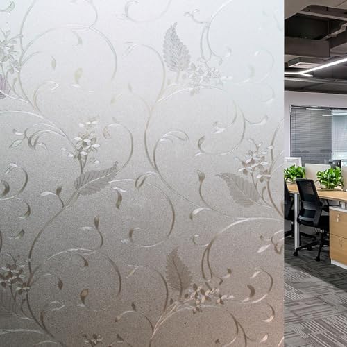 Fensterfolie Selbsthaftend Blickdicht 100 x 200 cm Sichtschutzfolie Statisch Ohne Klebstoff Folie Statisch Haftend, Kein Kleber, Blickdicht, Wiederverwendbar, für Zuhause, Rebe Fensterfolie Selbsthaftend Blickdicht 100 x 200 cm Sichtschutzfolie Statisch Ohne Klebstoff Folie Statisch Haftend, Kein Kleber, Blickdicht, Wiederverwendbar, für Zuhause, Rebe von XUEDNGM