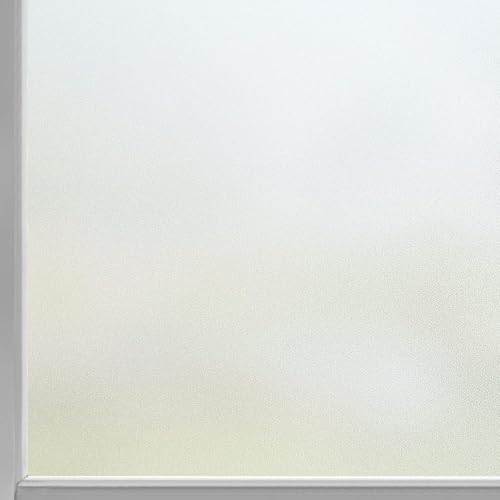 Milchglasfolie Selbstklebend Fenster 100 x 140 cm Anti-Uv & Sichtschutz Fenster Klebefolie Statisch Haftend, Kein Kleber, Blickdicht, Wiederverwendbar, für Zuhause, Rein matt Milchglasfolie Selbstklebend Fenster 100 x 140 cm Anti-Uv & Sichtschutz Fenster Klebefolie Statisch Haftend, Kein Kleber, Blickdicht, Wiederverwendbar, für Zuhause, Rein matt von XUEDNGM