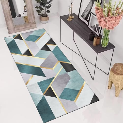 XUEDNGM Küchenläufer Flurteppich Flurläufer Flurteppich 60 x 190 cm Waschbar rutschfest Uni, Langlebig, Weich Wohnzimmerteppiche rutschfest Waschbar Teppichläufer für Flur, Küche, fünf XUEDNGM Küchenläufer Flurteppich Flurläufer Flurteppich 60 x 190 cm Waschbar rutschfest Uni, Langlebig, Weich Wohnzimmerteppiche rutschfest Waschbar Teppichläufer für Flur, Küche, fünf von XUEDNGM
