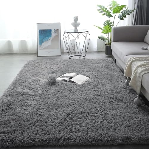 XUEDNGM Teppich Kunstfell Teppich Hochflor 110 x 330 cm Anti-Rutsch, Flauschig, Weich, Waschbar, Langflor Flauschig Und Bequem Wohnzimmerteppich für Wohnzimmer, Schlafzimmer, Grau XUEDNGM Teppich Kunstfell Teppich Hochflor 110 x 330 cm Anti-Rutsch, Flauschig, Weich, Waschbar, Langflor Flauschig Und Bequem Wohnzimmerteppich für Wohnzimmer, Schlafzimmer, Grau von XUEDNGM