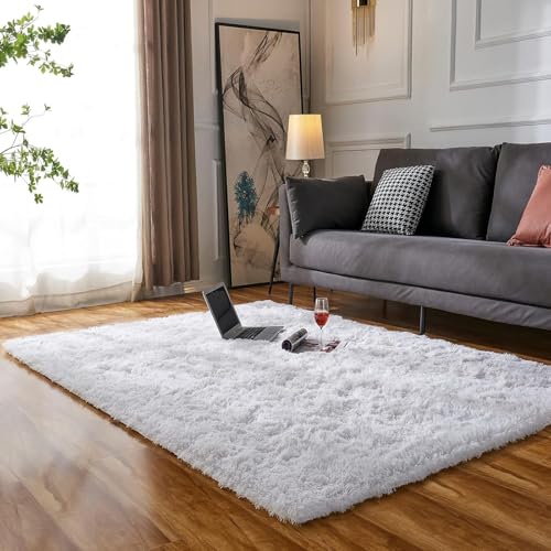 XUEDNGM Teppich Schlafzimmer Teppich Weich 180 x 400 cm Waschbar Flauschig Weich rutschfest Moderne Deko rutschfest Flauschig Weiche Teppiche für Wohnzimmer, Schlafzimmer, Weiß XUEDNGM Teppich Schlafzimmer Teppich Weich 180 x 400 cm Waschbar Flauschig Weich rutschfest Moderne Deko rutschfest Flauschig Weiche Teppiche für Wohnzimmer, Schlafzimmer, Weiß von XUEDNGM
