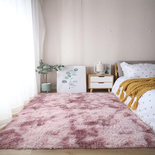 XUEDNGM Weicher Und Flauschiger Teppich 40 x 120 cm Waschbar Flauschig Weich rutschfest Moderne Deko Wohnzimmerteppich, Rutschfester Teppich für Wohnzimmer, Schlafzimmer, lila rosa XUEDNGM Weicher Und Flauschiger Teppich 40 x 120 cm Waschbar Flauschig Weich rutschfest Moderne Deko Wohnzimmerteppich, Rutschfester Teppich für Wohnzimmer, Schlafzimmer, lila rosa von XUEDNGM
